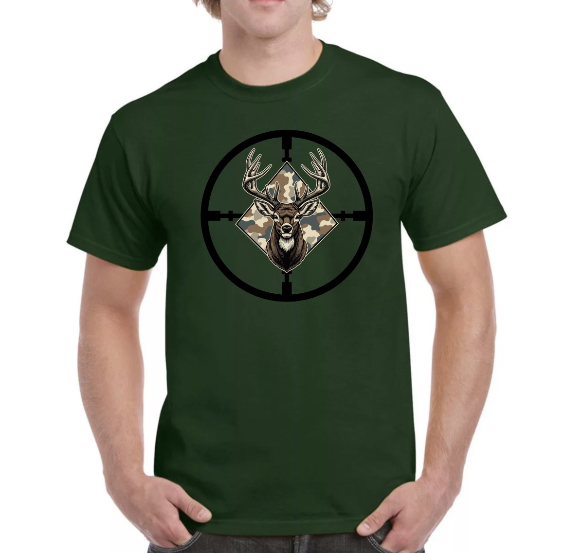 Vadász Póló - Célkeresztben szarvas
