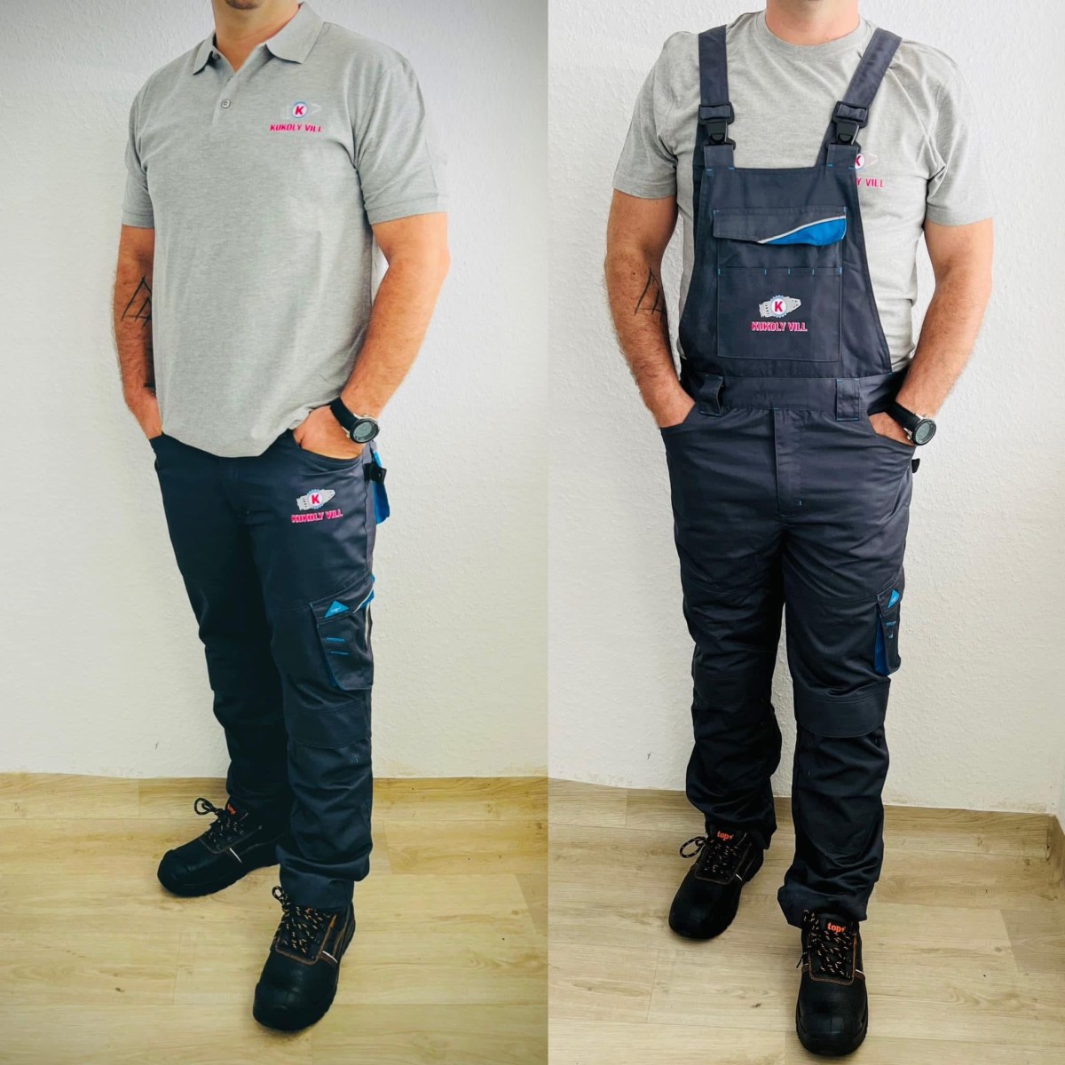 Logózott céges munkaruha