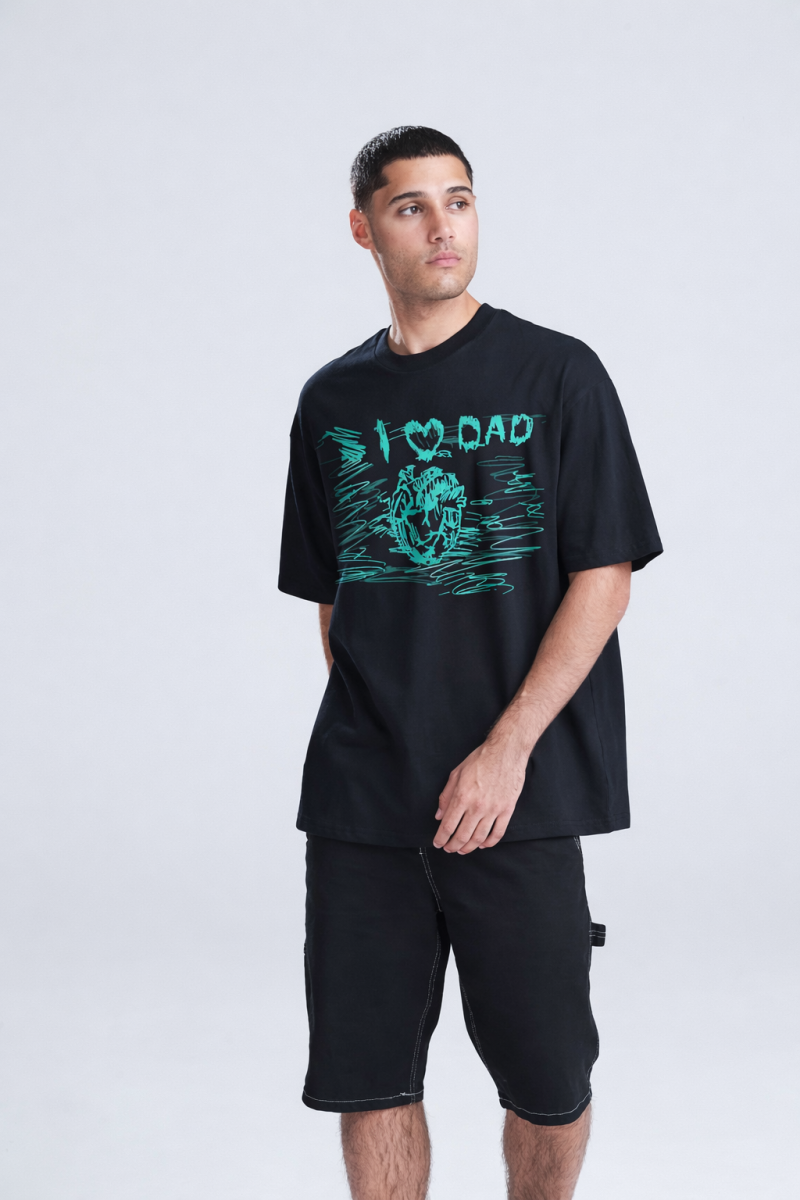 I Love DAD ( 300g oversize polo)