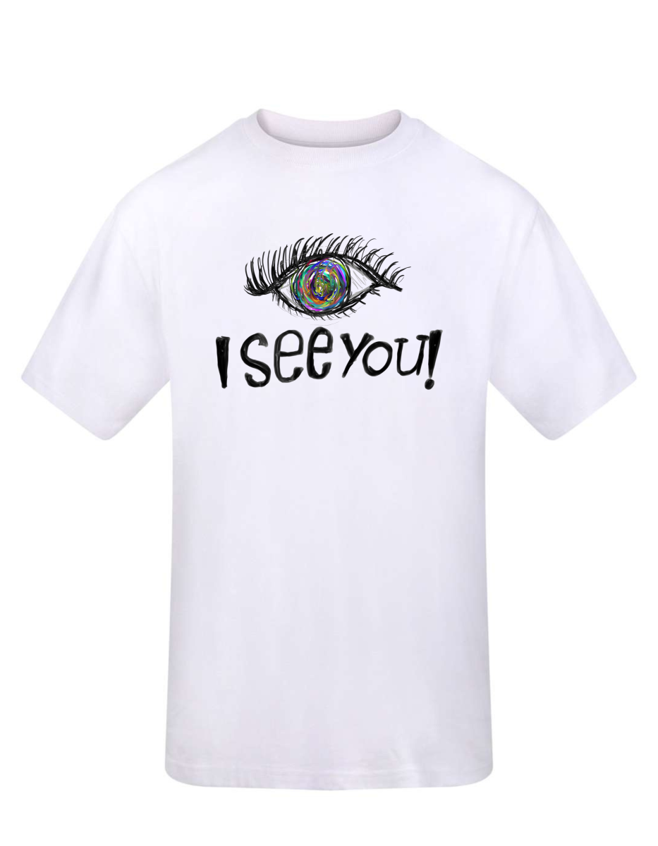 Látlak (300g oversize póló)